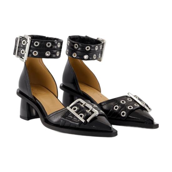 25SS 가니 힐/펌프스 S2891 099 Black black - GANNI