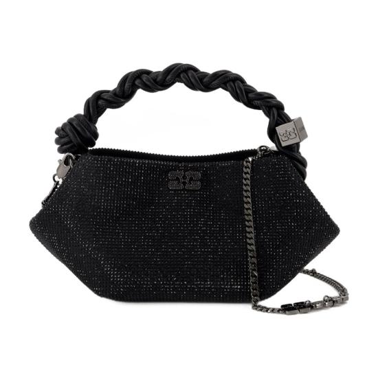 25SS 가니 숄더백 A6654 099 BLACK black