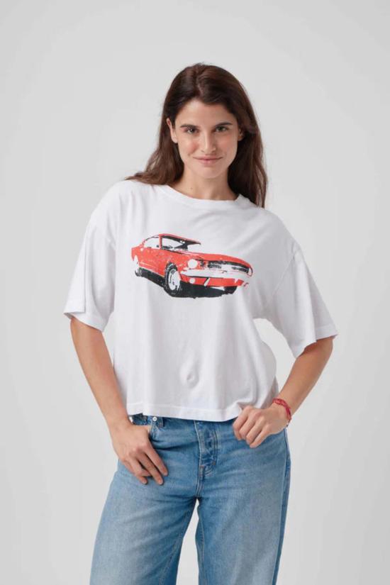  이퀘이션 반팔 티셔츠 방정식 Sunny Somewhere See Ya! Car Boyfriend Tee