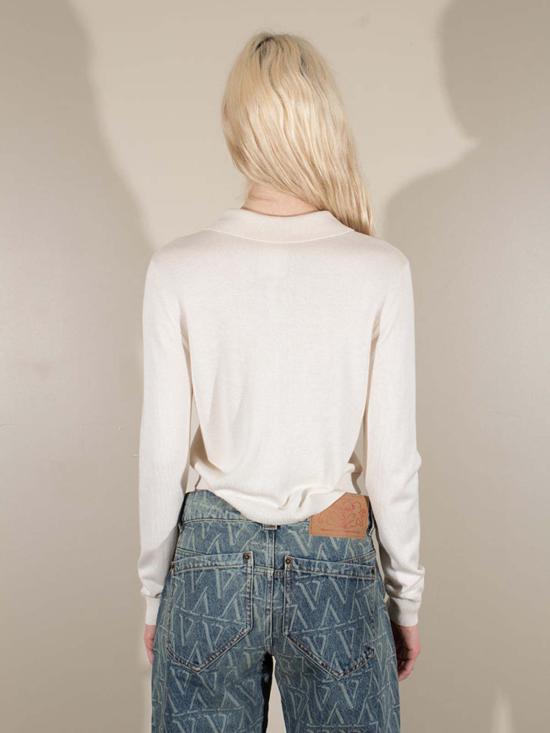  바퀘라 데님 팬츠 바케라 트위스트 심 청바지 소프트 블루 - VAQUERA