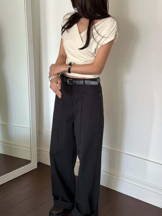  더 엔케이씨 스토어 민소매 티셔츠 Nkc 스토어 브린리  옅은 노랑 - The NKC Store