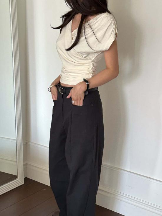  더 엔케이씨 스토어 민소매 티셔츠 Nkc 스토어 브린리  옅은 노랑 - The NKC Store