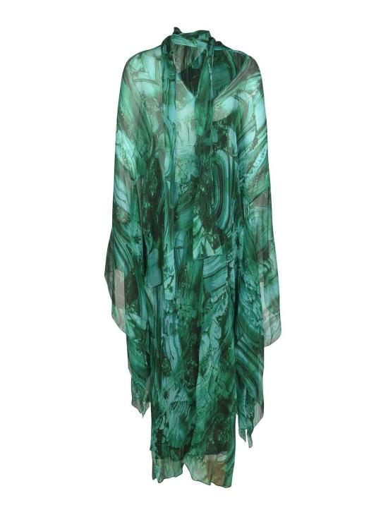 로베르토 카발리 스커트 TKT140CKN0604150 Green - ROBERTO CAVALLI