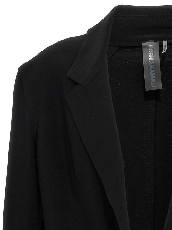 26SS 노마카말리 수트 자켓 KK4214PL158001 Black - NORMA KAMALI
