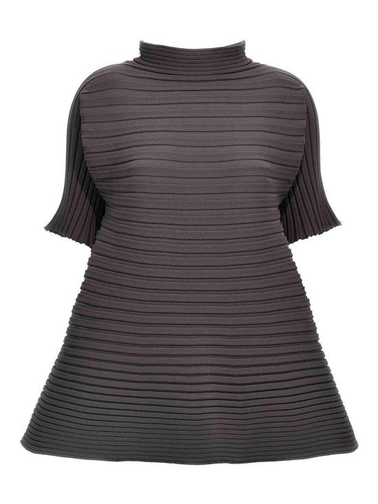  플리츠플리즈 블라우스 PP48KK79212 Grey