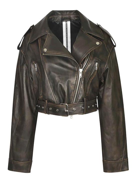  스워드 가죽 자켓 SA248638RBO Black