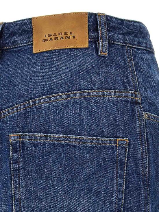  이자벨마랑에뚜왈 스커트 JU0073FBB3H02E30BU Blue - ISABEL MARANT ETOILE