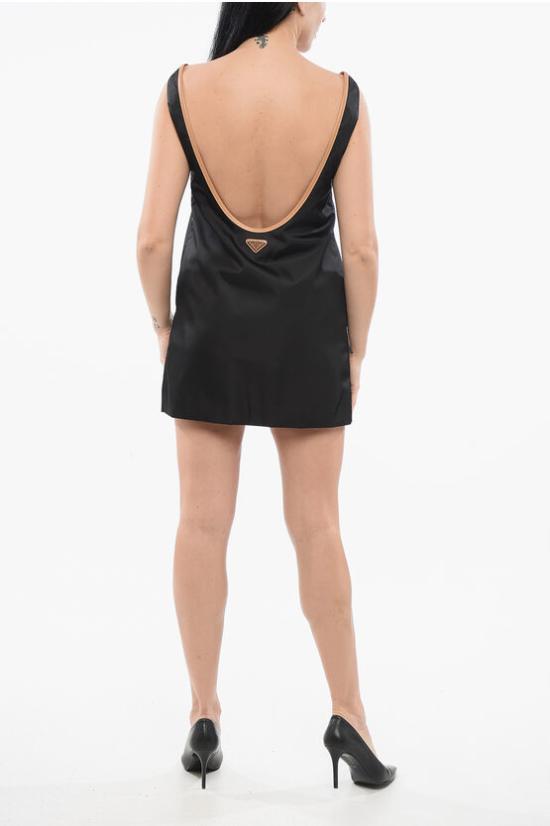  프라다 원피스 230709OOO1WQ8 F0002 Black - PRADA