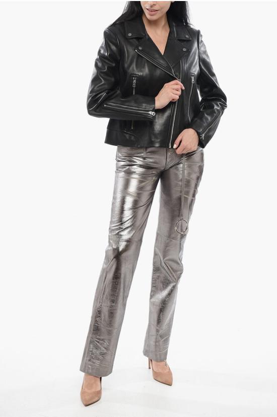  랙앤본 가죽 자켓 WAW19F4047LP41 0 BLK Black - RAG & BONE