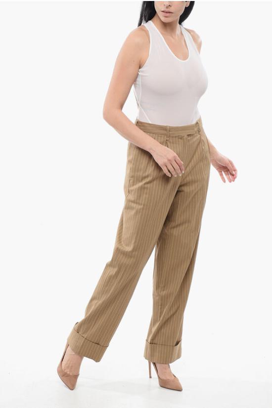 랙앤본 스트레이트 팬츠 WAW23H7011SP11 0 CAMELSTRP Beige - RAG & BONE