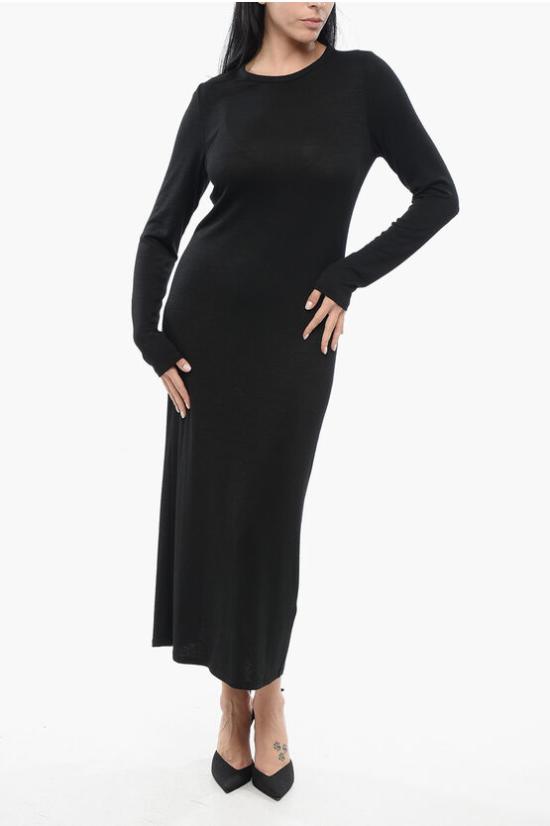  랙앤본 롱 원피스 WCC23H3007C707 0 BLACK Black