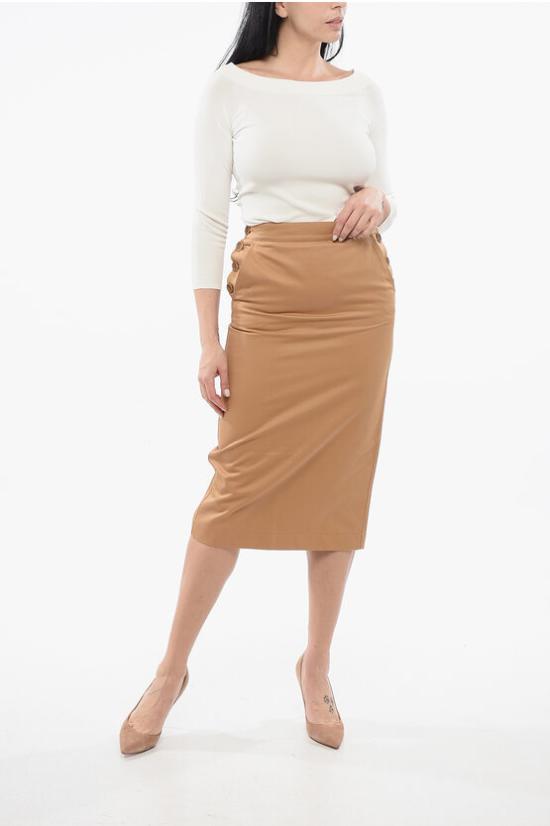  막스마라 롱 스커트 CRESTA 2411101023600 006 Beige - MAX MARA