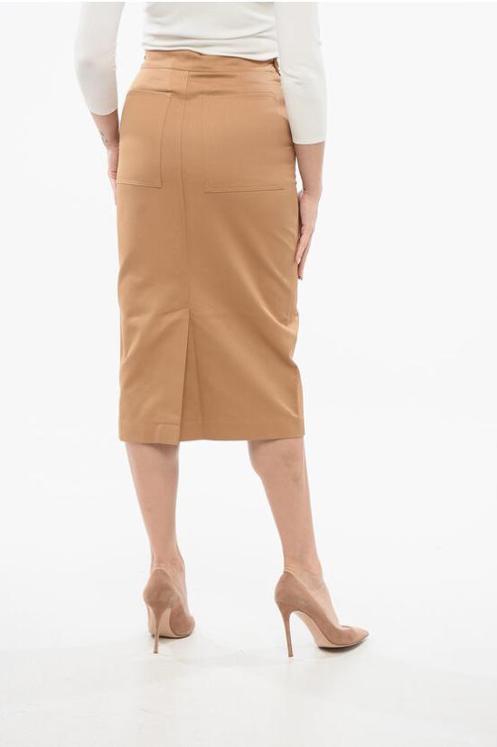  막스마라 롱 스커트 CRESTA 2411101023600 006 Beige - MAX MARA