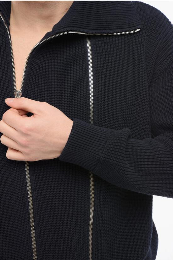  보테가베네타 스웨터 772557V2MQ04121 Blue - BOTTEGA VENETA