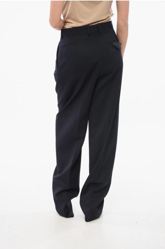  보테가베네타 스트레이트 팬츠 743608VKIS0 4140 Blue - BOTTEGA VENETA