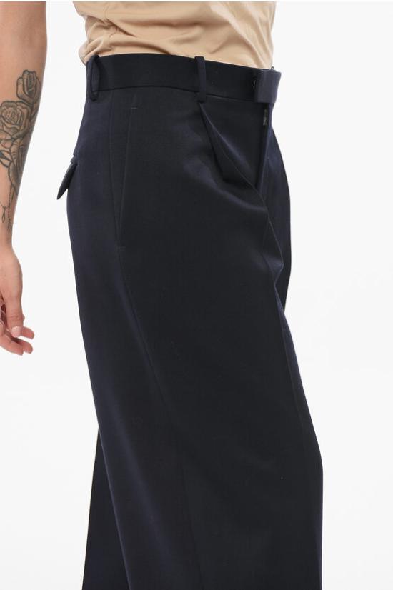  보테가베네타 스트레이트 팬츠 743608VKIS0 4140 Blue - BOTTEGA VENETA