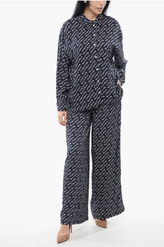  겐조 셔츠 FE52CH247 9S3 77 Blue - KENZO