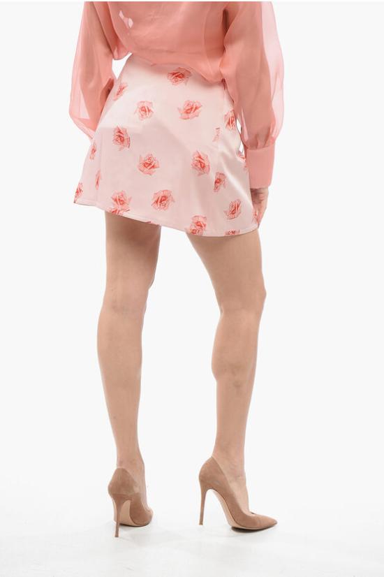  겐조 숏 스커트 FE52JU288 9O1 34 Pink - KENZO