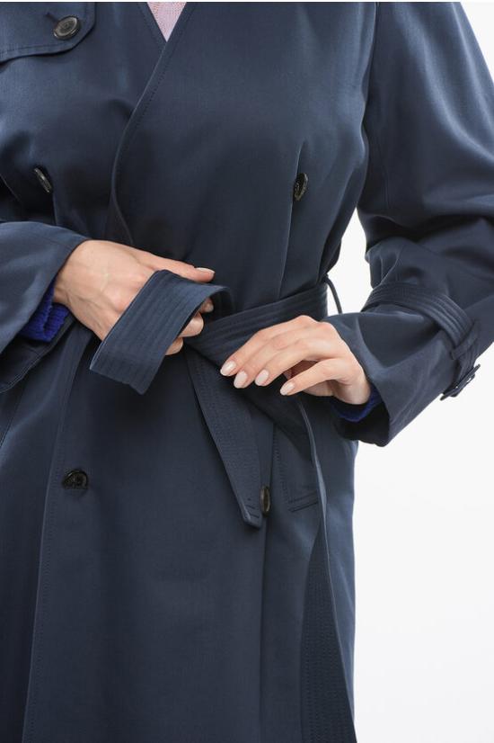  겐조 코트 FE52MA072 9OV 77 Blue - KENZO