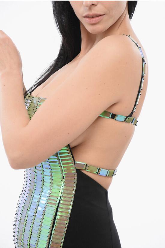  디 아티코 숏 원피스 236WCA196H111 527 Green - THE ATTICO