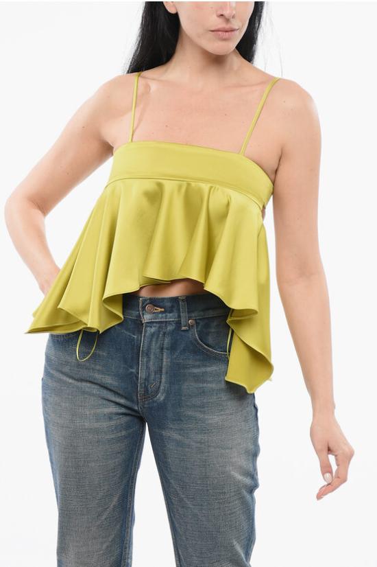  디 아티코 민소매 티셔츠 242WCT232E093 080 Yellow