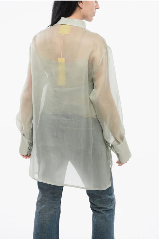  슈퍼 블론드 블라우스 SHIRTVTANKTOPCOL17 Green - SUPER BLOND