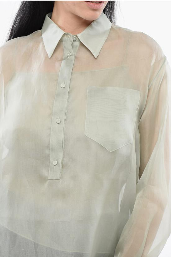  슈퍼 블론드 블라우스 SHIRTVTANKTOPCOL17 Green - SUPER BLOND