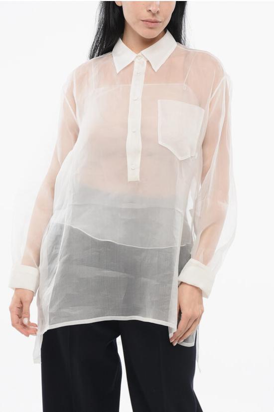  슈퍼 블론드 블라우스 SHIRTVTANKTOPCOL23 White