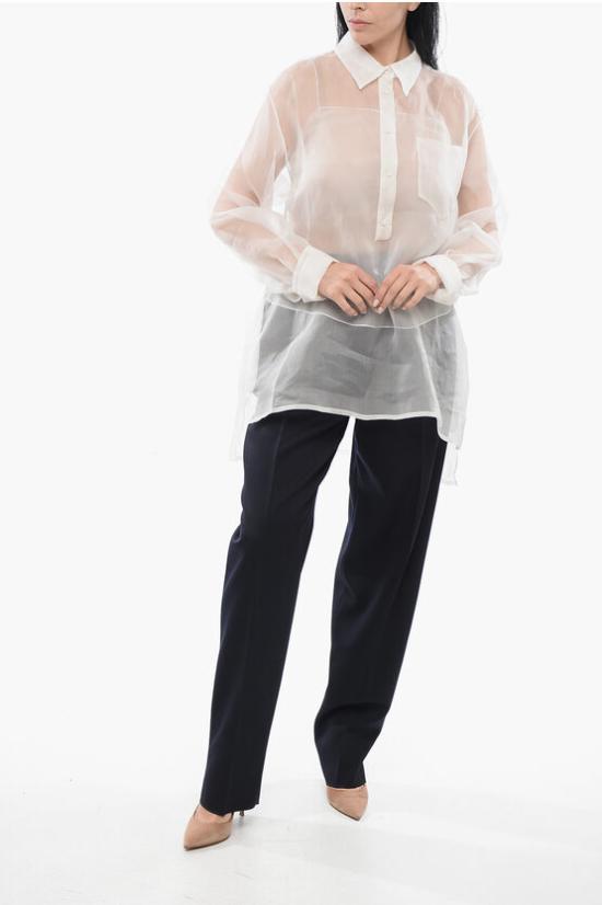  슈퍼 블론드 블라우스 SHIRTVTANKTOPCOL23 White - SUPER BLOND