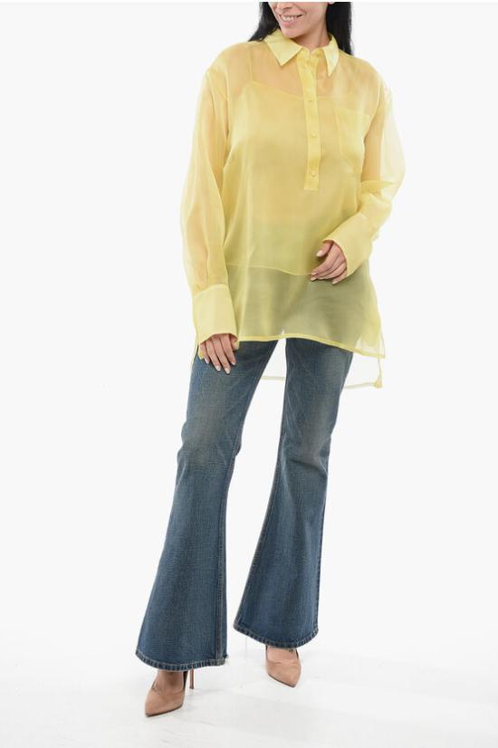  슈퍼 블론드 블라우스 SHIRTVTANKTOPGIALLO Yellow - SUPER BLOND