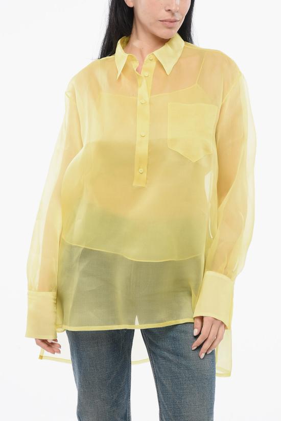  슈퍼 블론드 블라우스 SHIRTVTANKTOPGIALLO Yellow