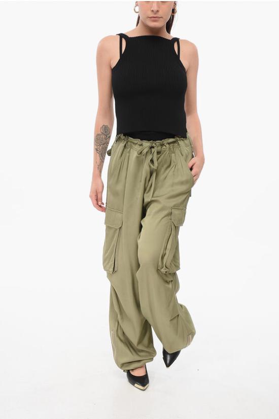  골든구스 스트레이트 팬츠 GWP01720P001369 60469 Green - GOLDEN GOOSE