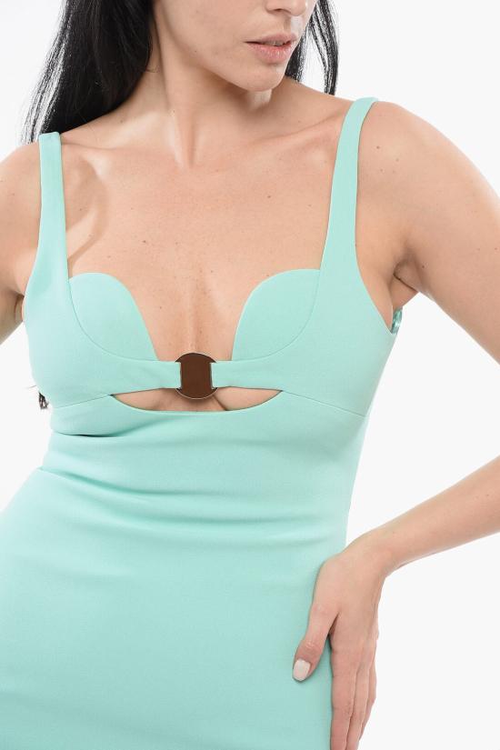  데이비드 코마 롱 원피스 RE24DK67DSI AQ Green - DAVID KOMA