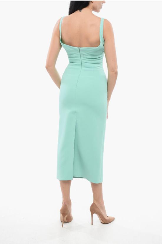  데이비드 코마 롱 원피스 RE24DK67DSI AQ Green - DAVID KOMA