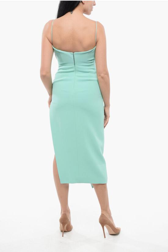  데이비드 코마 롱 원피스 RE24DK24DAPL AA Green - DAVID KOMA