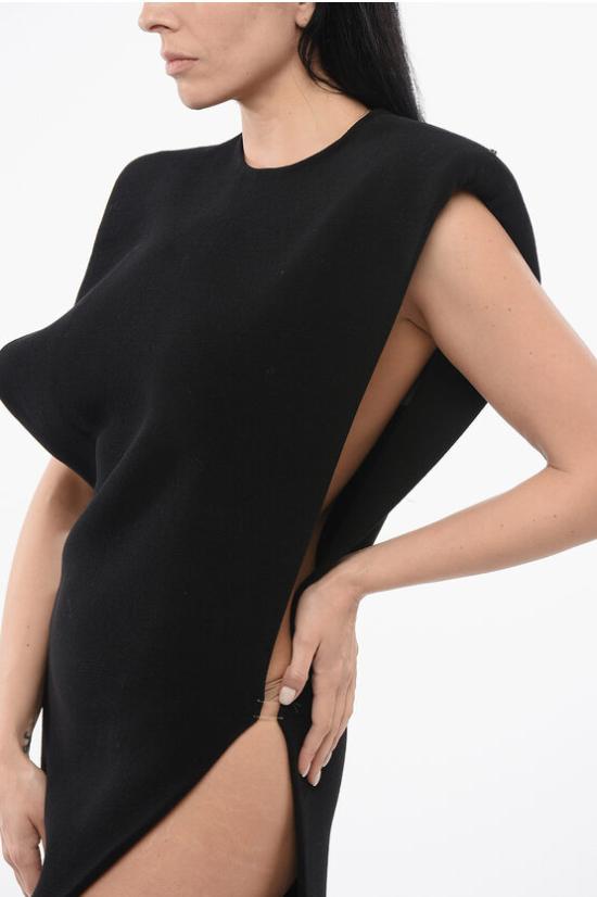  스포트막스 롱 원피스 BELFASTWO 001 Black - SPORTMAX