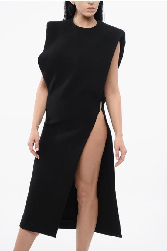  스포트막스 롱 원피스 BELFASTWO 001 Black - SPORTMAX