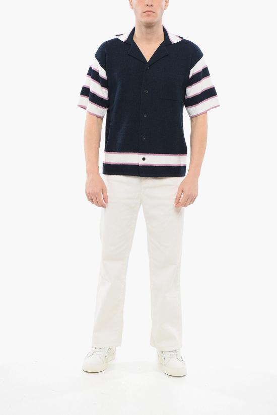  마르니 폴로 티셔츠 CUMG0007Q0 UFC206 00B80 Blue - MARNI