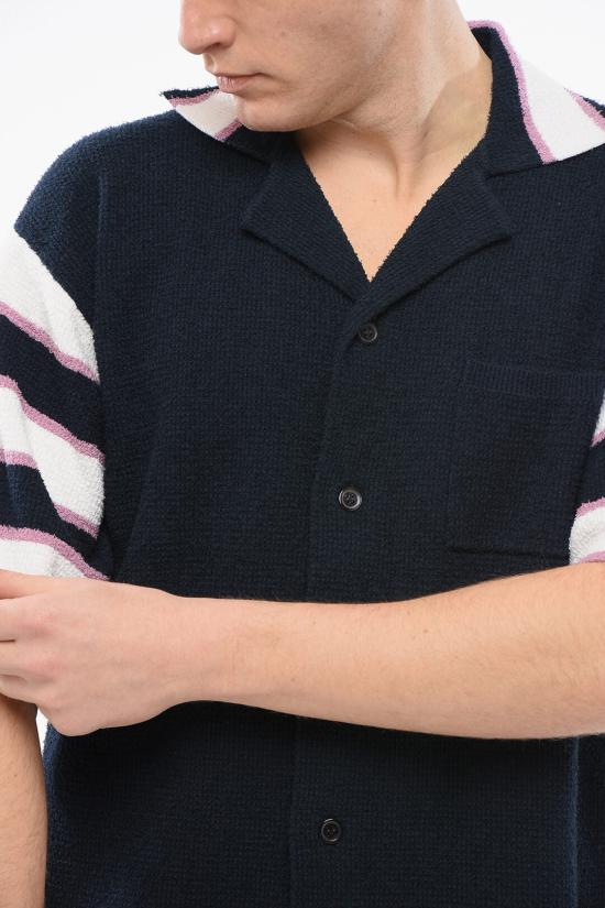  마르니 폴로 티셔츠 CUMG0007Q0 UFC206 00B80 Blue - MARNI