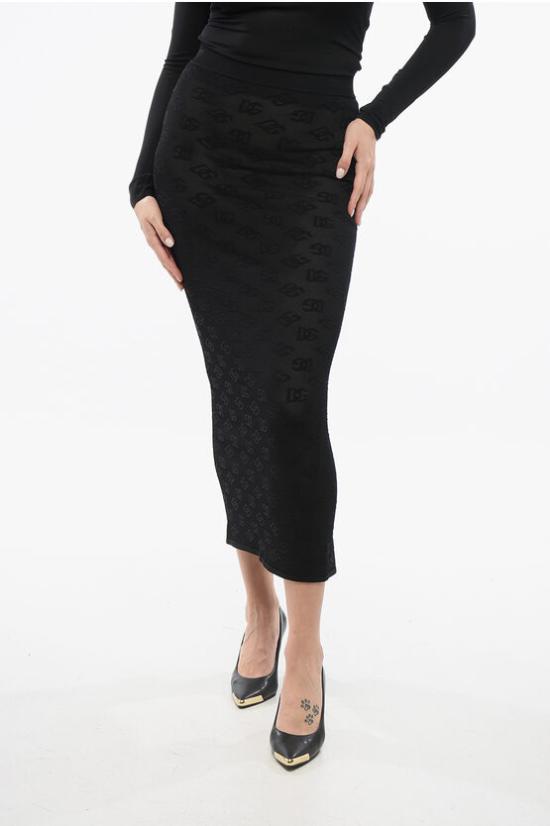  돌체앤가바나 스커트 FXO04T JFMAL N0000 Black