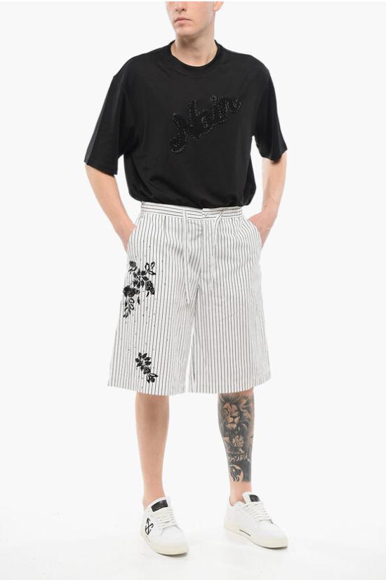  돌체앤가바나 숏팬츠 GP08FZ GH894 S9000 White - DOLCE & GABBANA