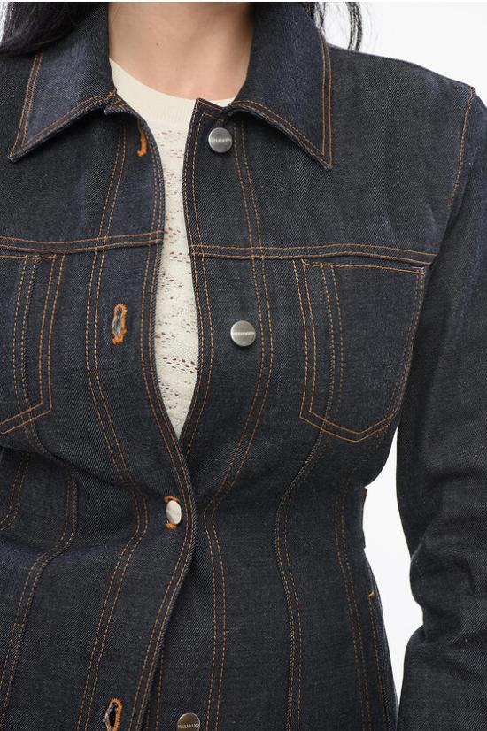  살바토레 페라가모 데님 자켓 0770553CO DE Blue - SALVATORE FERRAGAMO