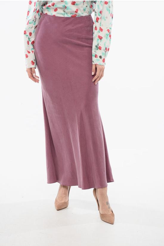  막스마라 롱 스커트 GOYALI 004 Burgundy