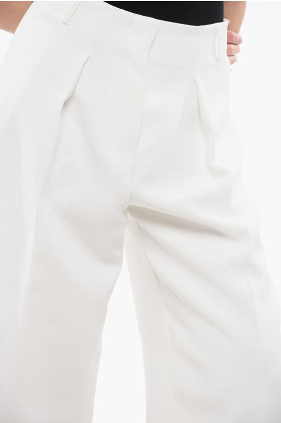  자크뮈스 스트레이트 팬츠 24E241PA0791526100 White - JACQUEMUS
