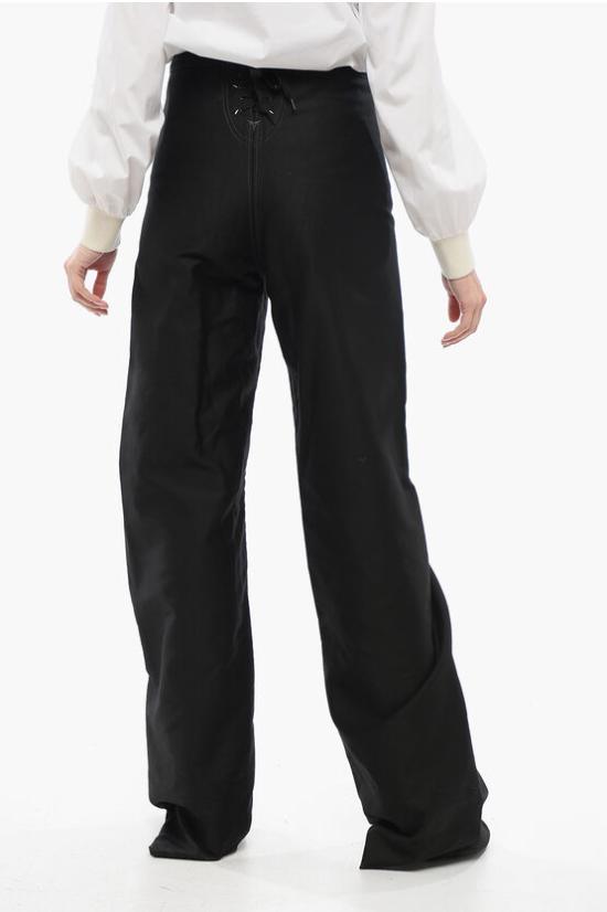  마르지엘라 스트레이트 팬츠 S29KA0387M35095900 Black - MAISON MARGIELA