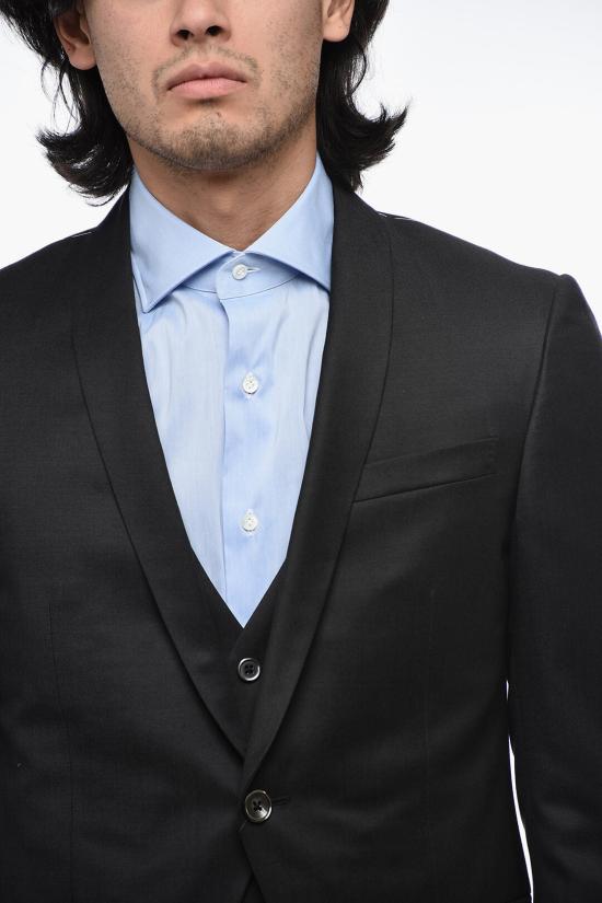  꼬르넬리아니 수트 자켓 858094 0287122 015 Black - CORNELIANI