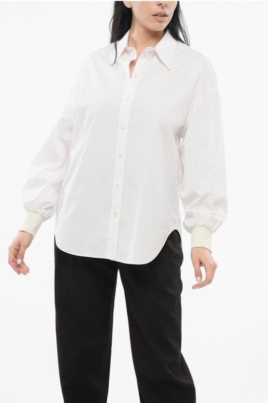  알렉산더 맥퀸 셔츠 661587QAAAD9000 White