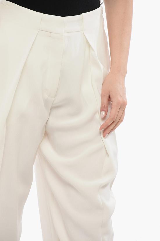  발망 스트레이트 팬츠 XF1PN085VB00 0FA White - BALMAIN