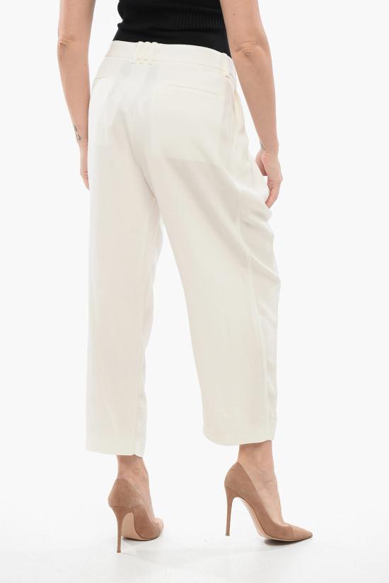  발망 스트레이트 팬츠 XF1PN085VB00 0FA White - BALMAIN