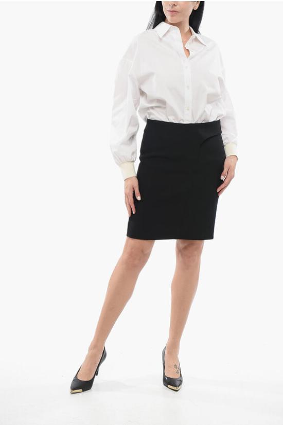  자크뮈스 숏 스커트 241SK048 1526 990 Black - JACQUEMUS